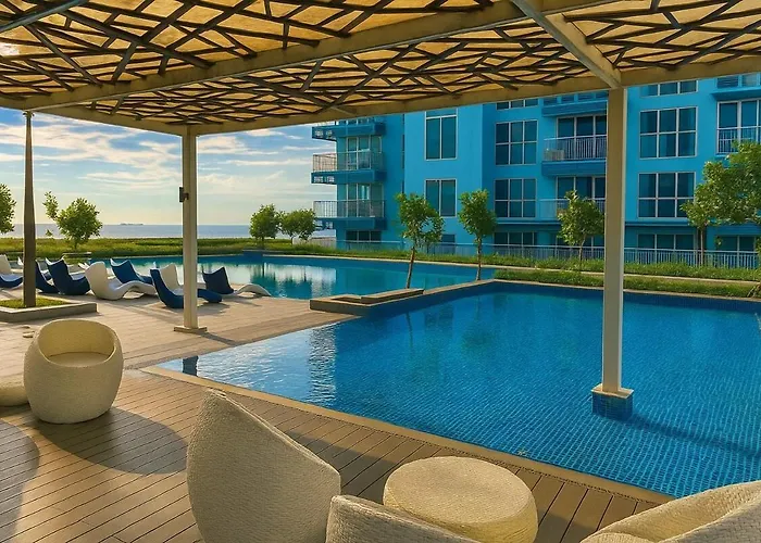 1br Seaview Beside Okada Bay Solaire Airport Appartement Manille